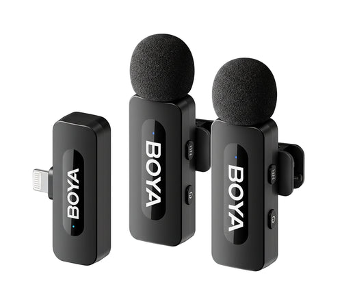 BOYA BY-V2 wireless lavelier for iphone
