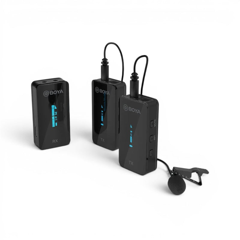 BY-XM6 S2 Dual 3.5mm 2.4G Wireless Lavalier